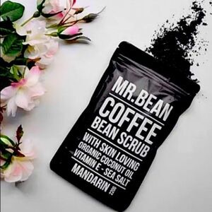 NWT Mr.Bean Coffee Bean Scrub - Mandarin
